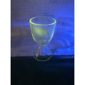 Depression Era Glass Plain Footed Dessert Cup Vintage